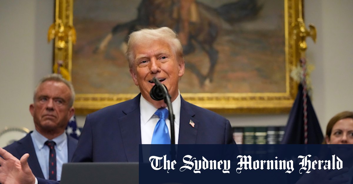 US President warns against use in pregnancy, urges vaccine delays