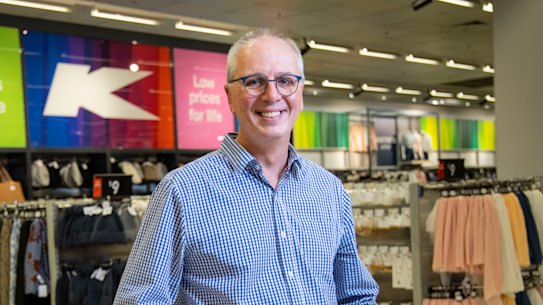 Kmart Group boss Ian Bailey says the discount retailer is also a product developer. 