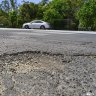 These potholes are so bad that the speed limit has to be dropped