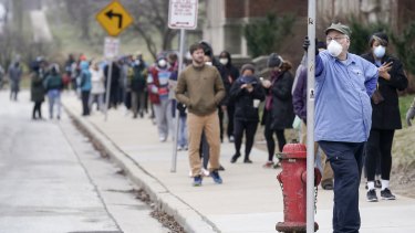 From 180 to just five polling places in Milwaukee during Wisconsin's primary election on April 7.