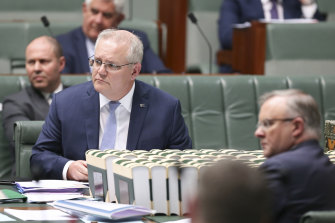 Prime Minister Scott Morrison and Opposition Leader Anthony Albanese.