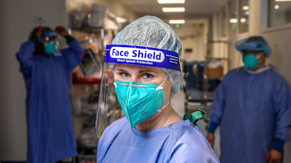 St Vincent's Hospital intensive care doctor Yvette O'Brien.