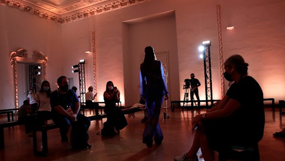 Dark days for fashion designers: The COVID-19 pandemic has forced luxury brands to rethink the way they present their collections and question their business models.