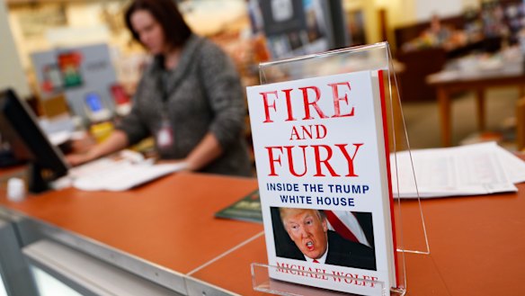 Michael Wolff's bestseller Fire and Fury.
