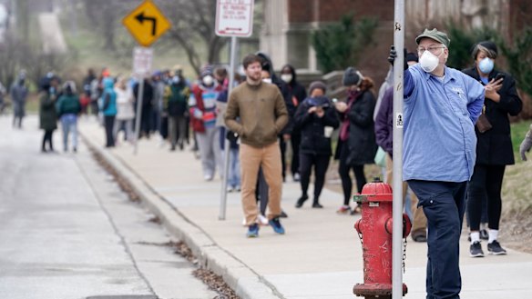 From 180 to just five polling places in Milwaukee during Wisconsin's primary election on April 7.