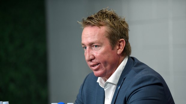 Trent Robinson has repeatedly gone into bat for Mitchell.