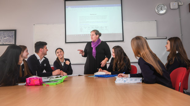 Claire Delaney teaches mathematics, including financial literacy, at Lalor Secondary College.