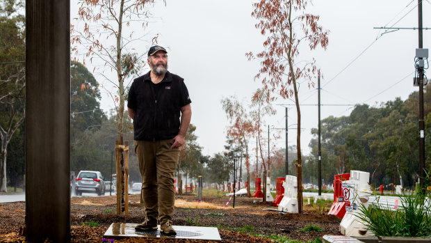 Australian National University forestry expert Dr Cris Brack (pictured) says the avenue landscape style is flawed and many Canberra streets will soon face a dilemma of diversity versus aesthetics.