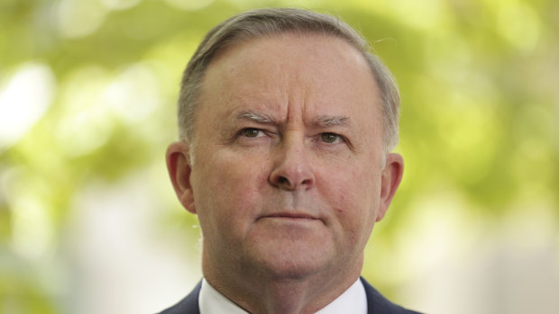 Opposition Leader Anthony Albanese.