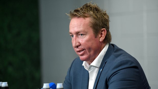 Trent Robinson wants to see a return to the days of the benefit of the doubt for the attacking side. 