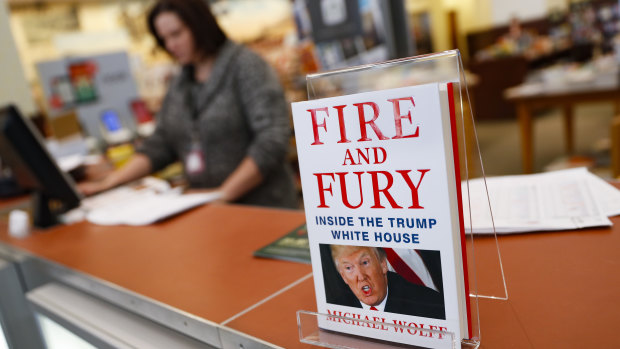 Michael Wolff's bestseller Fire and Fury.