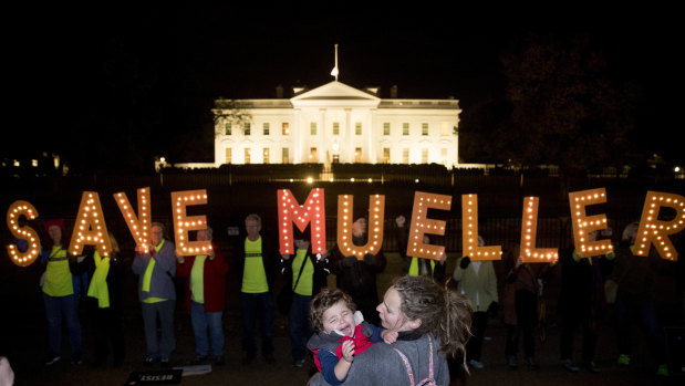 Save Mueller protest.