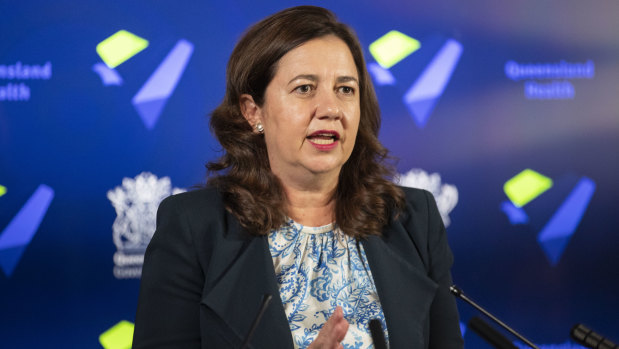 Queensland Premier Annastacia Palaszczuk says she is frustrated with the federal government's response to the coronavirus.