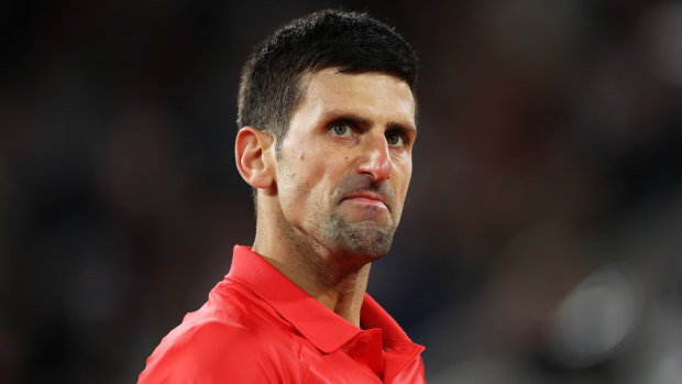 Novak Djokovic has won a record 24 men’s grand slam singles titles.