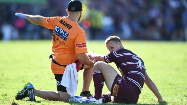 Sidelined: Daly Cherry-Evans will sit out as many as six weeks.