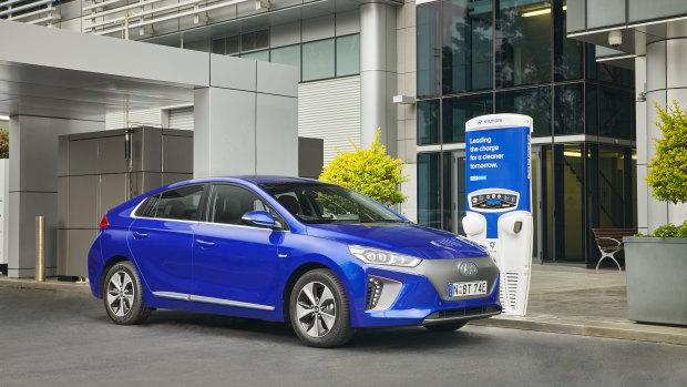 The Hyundai Ioniq is making electric vehicles more accessible for Australians due to its lower price entry point.