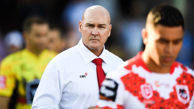 Paul McGregor's time at the Dragons is over.