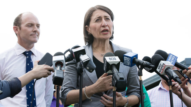 "We’ve taken the politics out of building things": NSW Premier Gladys Berejiklian.