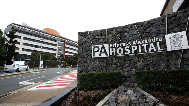 The state-run Princess Alexandra Hospital in Woolloongabba in Brisbane’s inner-south.