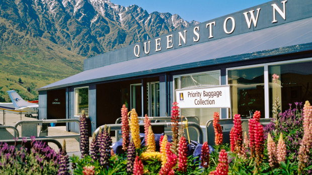 Visitors outnumber locals 34-1 in Queenstown, the "shop window for New Zealand".