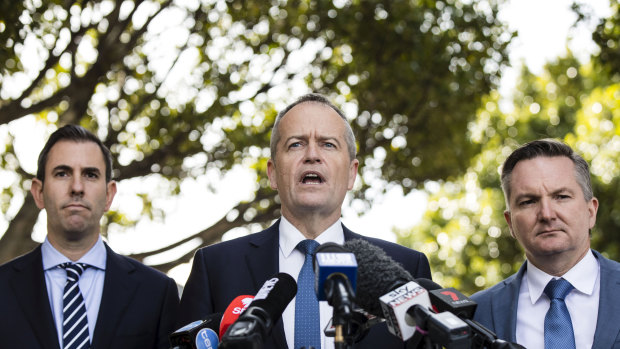 Jim Chalmers, Bill Shorten and Chris Bowen are in the gun over Labor's tax changes. 