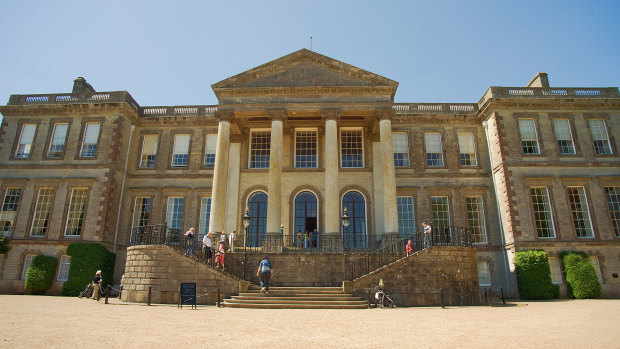 Ragley Hall in Warwickshire, England.