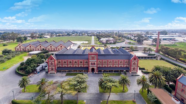 Château Tanunda’s iconic building in the Barossa.