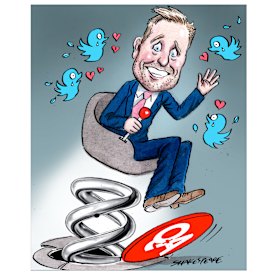 Q&A host Hamish Macdonald is leaving the ABC.