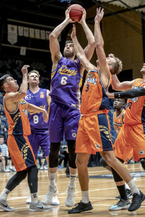 It was an uncharacteristically quiet game for Sydney Kings star Andrew Bogut.