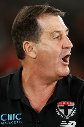 Ross Lyon is back in charge of St Kilda.