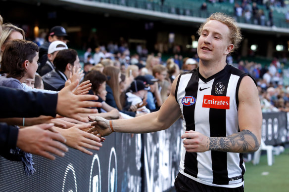 Beau McCreery isn’t consumed by football but he loves playing a game that gives so much joy to others. 