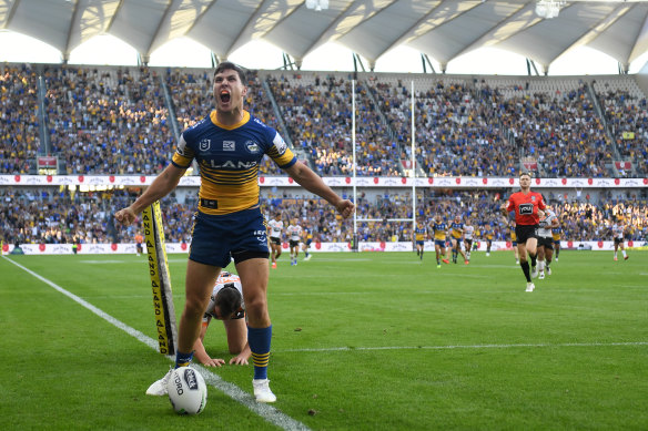 Western force: Another super season could see Mitchell Moses in contention for a Blues jumper.