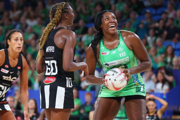 West Coast’s Jhaniele Fowler again starred for the Fever in their win over the Magpies.
