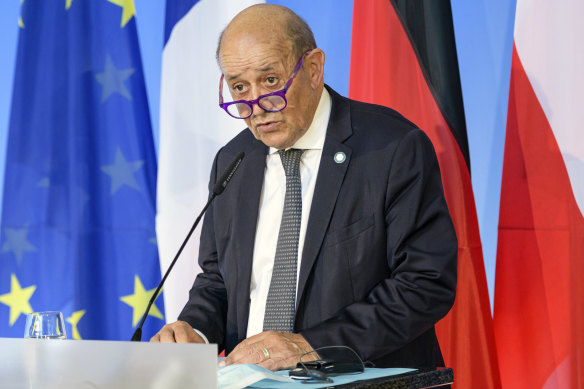 French Foreign Minister Jean-Yves Le Drian was quick to describe America’s role in the submarine cancellation as Trumpist. 