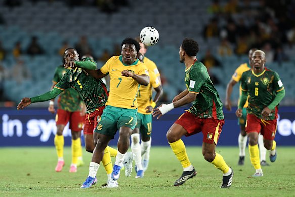 Irankunda in action.