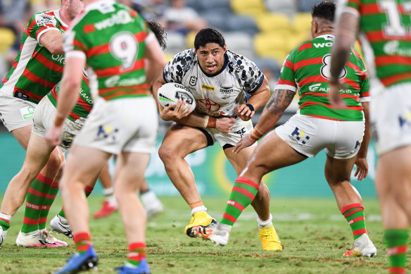As many as 12 non-Queensland NRL teams will head to the Sunshine State for at least a month from Wednesday. Jason Taumalolo’s Cowboys are one of the few teams set to stay put.