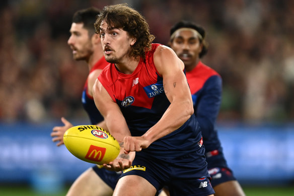 Luke Jackson will miss the Demons’ match against Hawthorn.