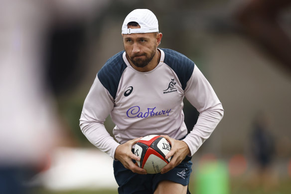 Quade Cooper has missed selection in the Wallabies’ World Cup squad. 