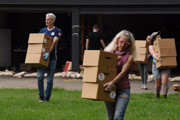 Foster with food packages for community organisations. 