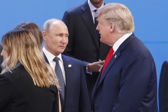 Donald Trump has never disguised his man-crush on authoritarian Russian President Vladimir Putin.