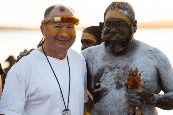 Eddie Jones took the Wallabies on a quick trip to Arnhem Land before jetting off to France for the Rugby World Cup.
