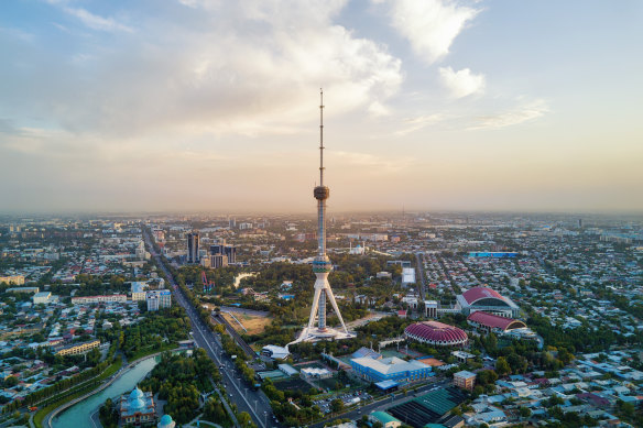 The Uzbek capital of Tashkent.