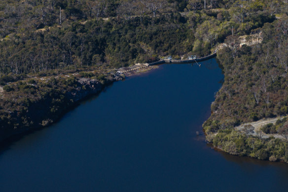 Medlow Dam in the NSW Blue Mountains has been taken offline after it was found to contain elevated levels of forever chemicals. 