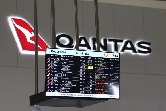 Qantas has been fined $250,000.