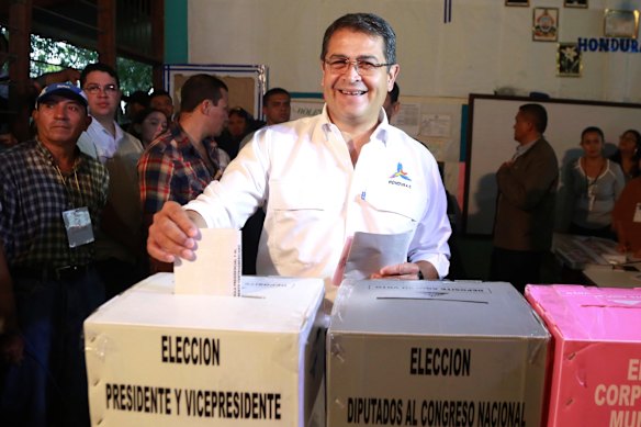 Former Honduran president Juan Orlando Hernandez walked free from prison after being pardoned by Donald Trump.