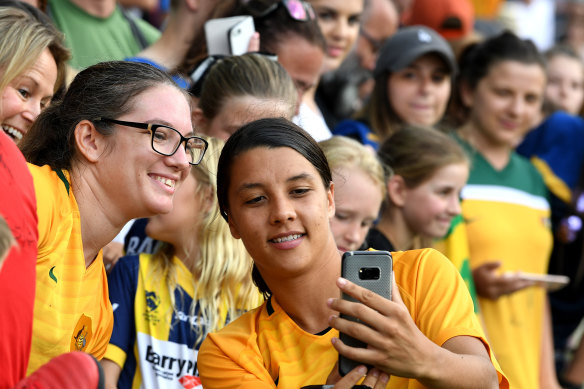 The Matildas could be playing a World Cup on home soil. 