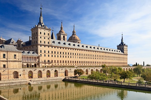 Royal Monastery of San Lorenzo de El Escorial, Madrid – the largest Renaissance building in the world – is under threat from the fires.