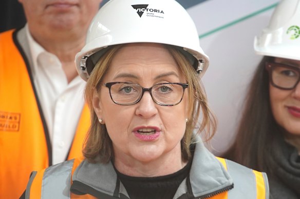 Premier Jacinta Allan: The buck stops with her.