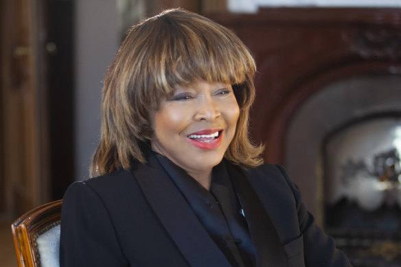 Tina Turner as she appears in the feature documentary Tina.