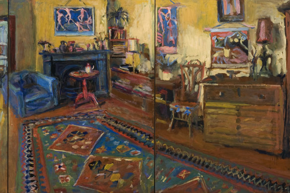 Yellow Room Triptych, 2007.